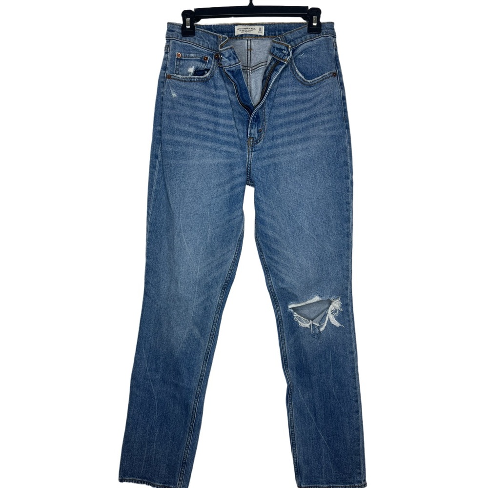 Abercrombie Ultra High Rise Straight Jeans